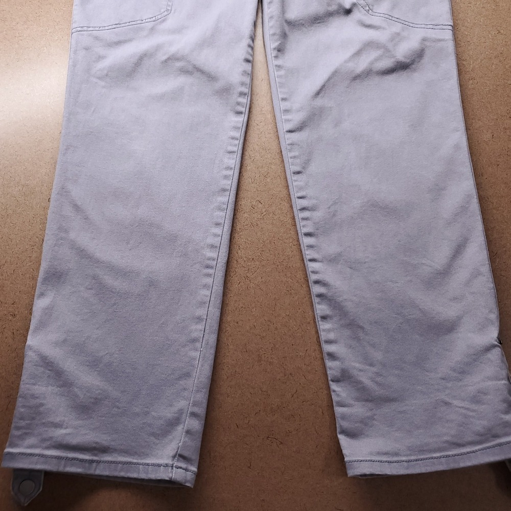Democracy "Ab"solution Utility Cargo Pants Women 10 Gray Gorp Streetwear Tech - Picture 12 of 13